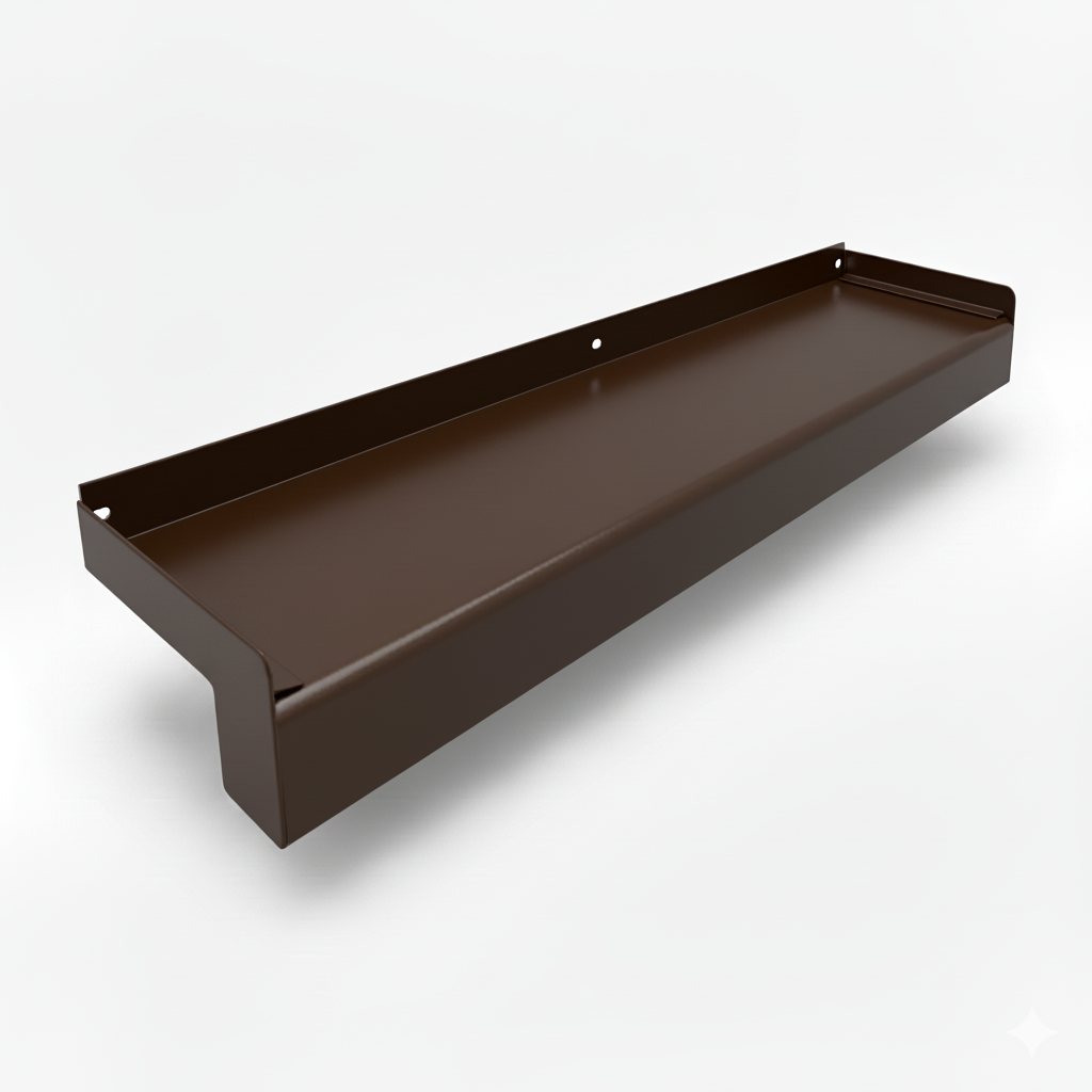 Aluminium Fensterbank C34 dunkelbronze (eloxal)